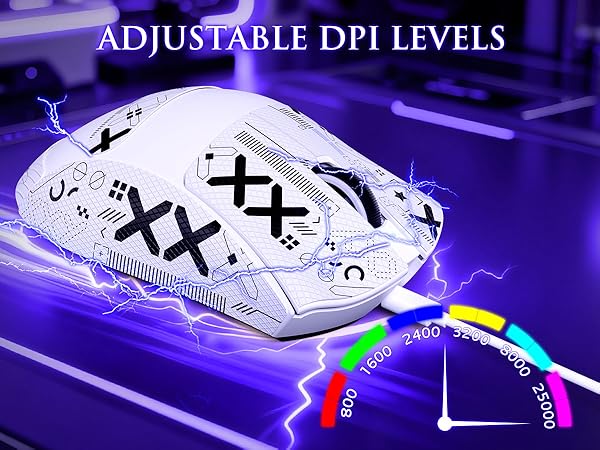 ATTACK SHARK V3 PRO Wireless Esports Gaming Mouse with Magnetic Charging Dock