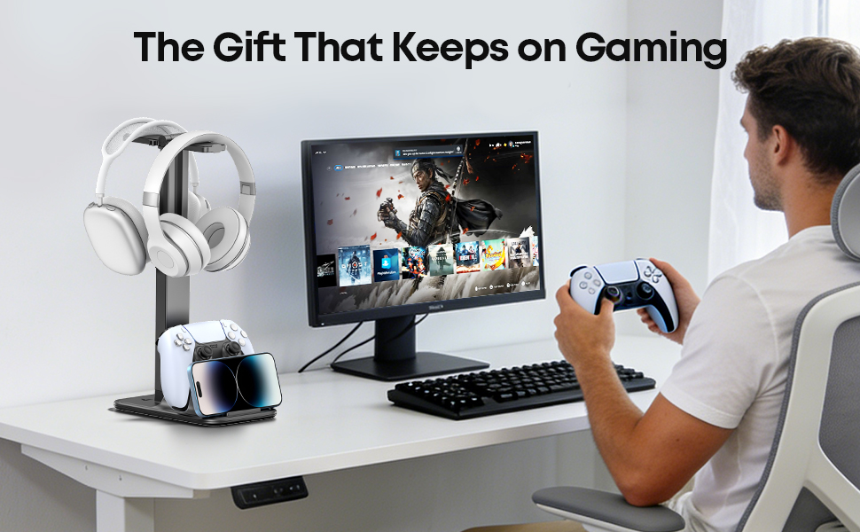 Gaming Controller and Headphone Stand