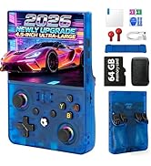 Rhesusco 2026 NEW Upgrade R36MAX ? Retro Handheld Game Console - 4.5 Inch Ultra-Large Screen, Sup...