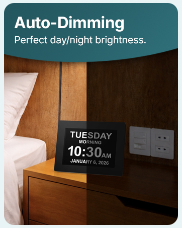 American Lifetime Day Clock Day of the Week Clock Time of Day Clock Calendar Clock