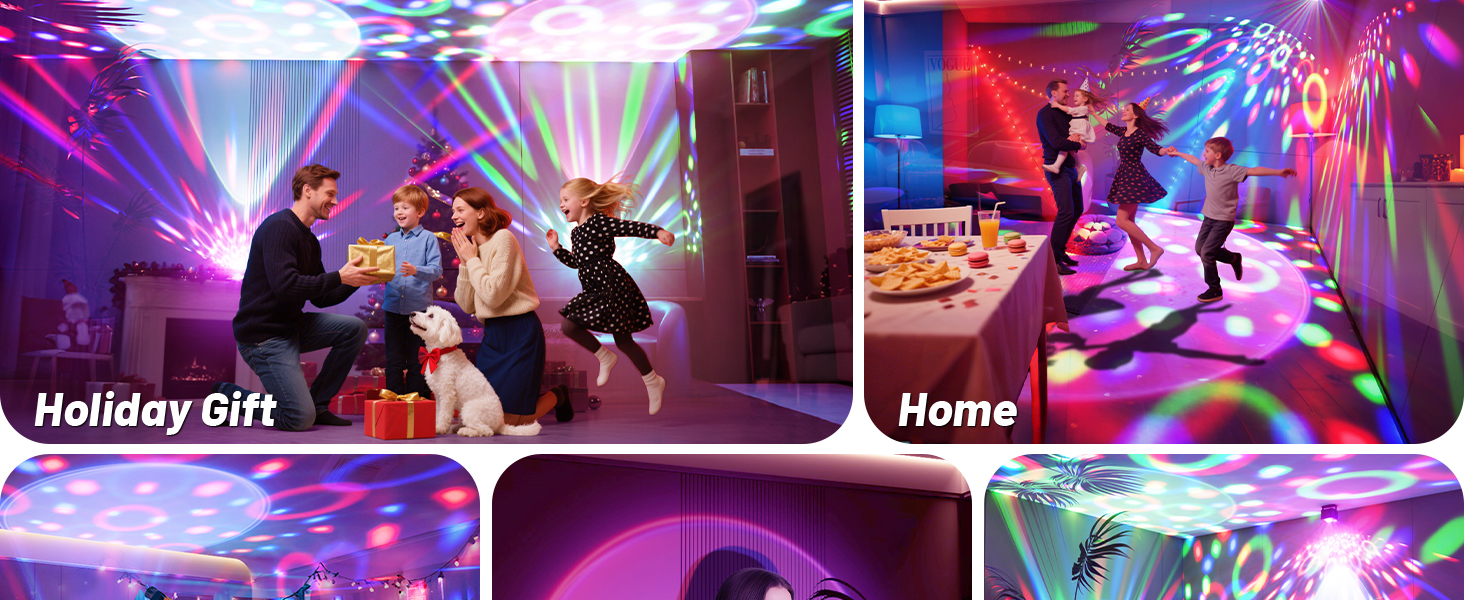 Sunset Lamp Disco Party Lights