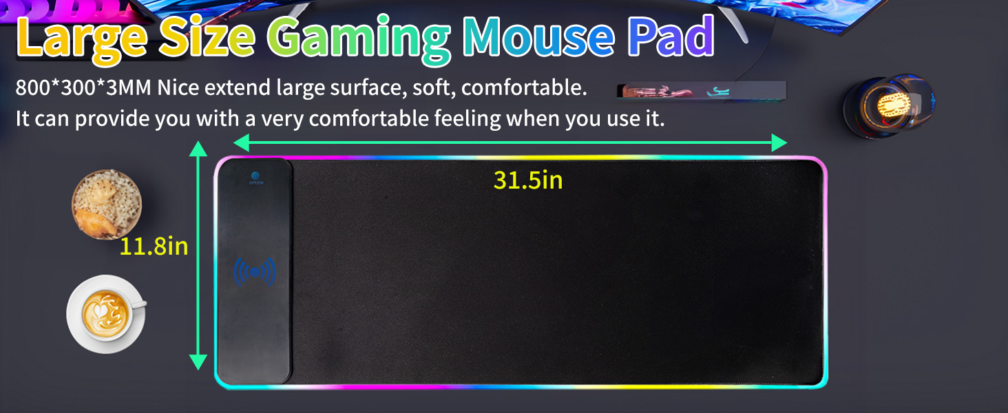 Gaming mouse pad 