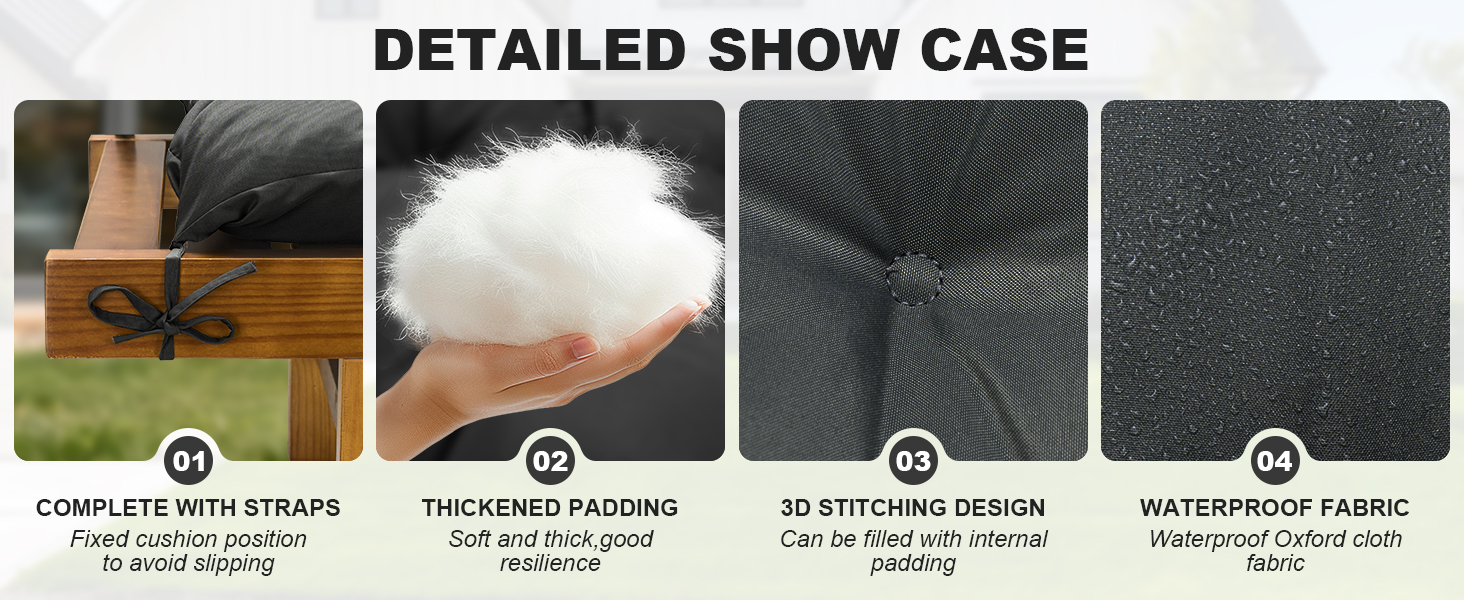 Outdoor Swing Cushions