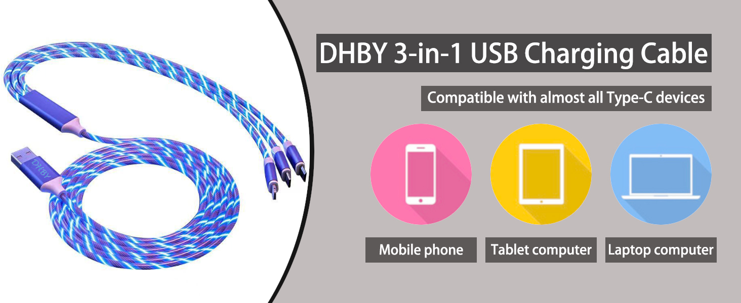 3in1 USB Charging Cable