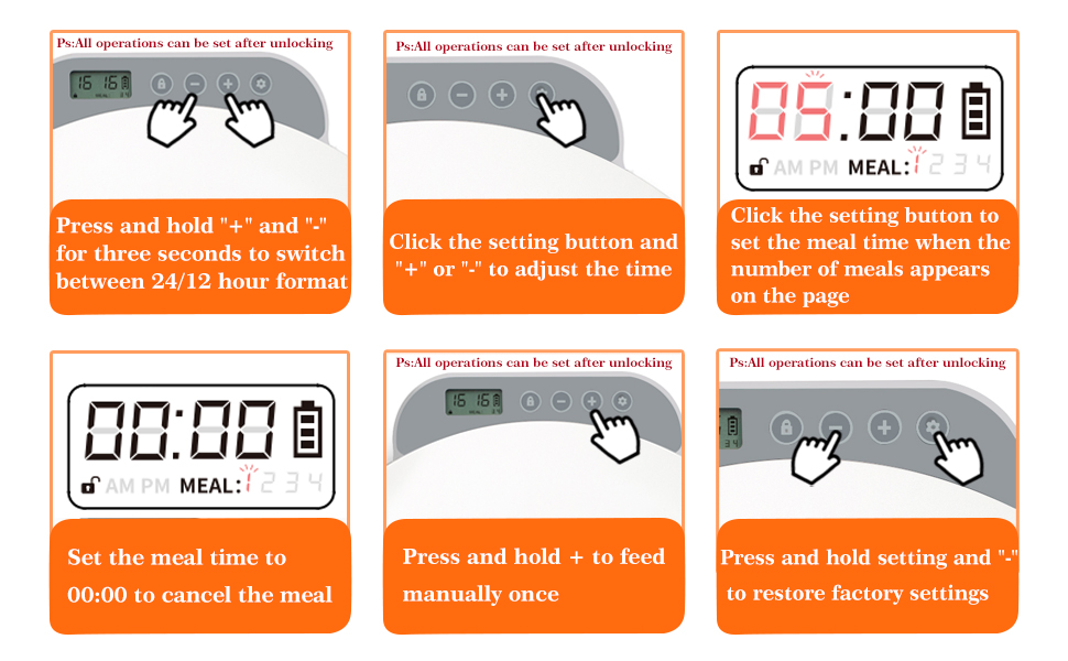 automatic cat food dispenser