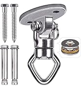 BeneLabel Swing Hanger with Bearing Swivel 800LB Capacity Stainless Steel Ceiling Mount Bracket H...