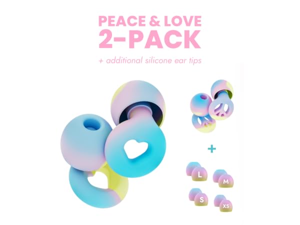 durable reusable earplugs for loud events raves festivals sound filter noise canceling