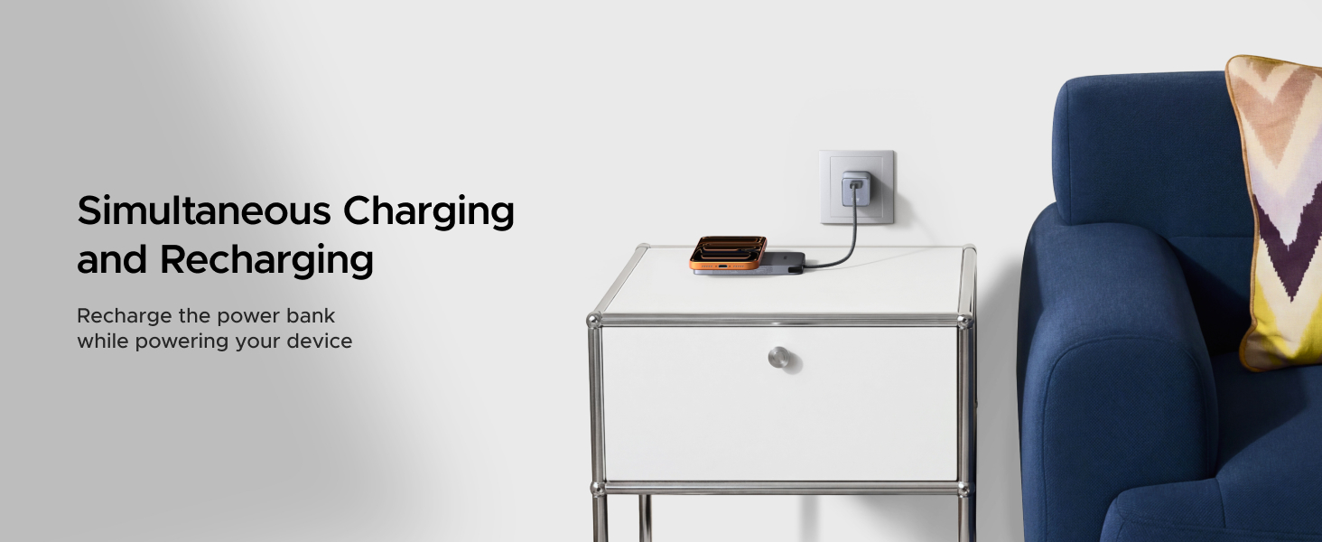 Simultaneous Charging and Recharging