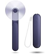 Nezylaf Handheld Mini Fan,3 IN 1 Portable Small Foldable fan,Rechargeable Personal Fan with Powe ...