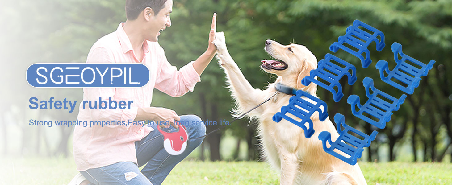  Dogs Rubber Clip