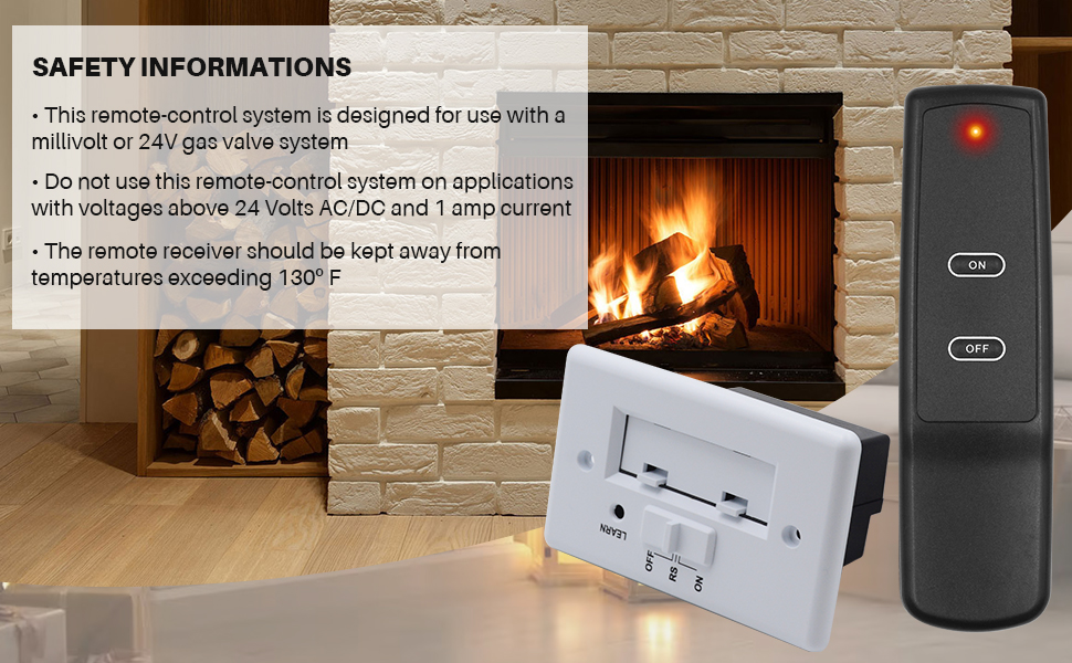 ambient technologies fireplace remote