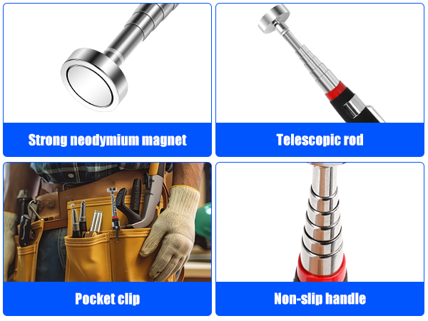 telescoping magnetic pickup tool