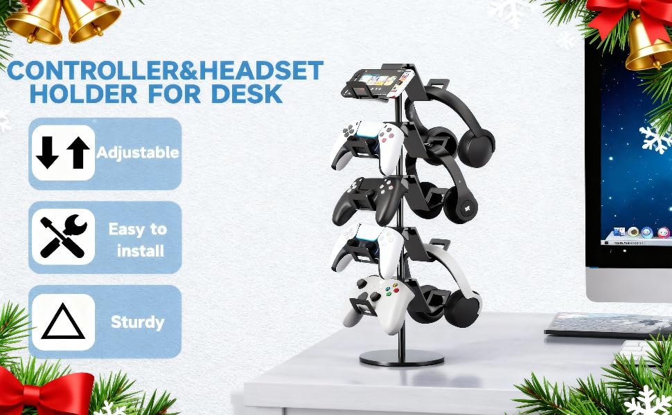 5 tier controller stand gamer gift