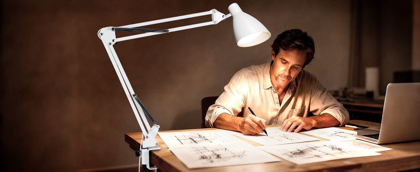 swing arm desk lamp