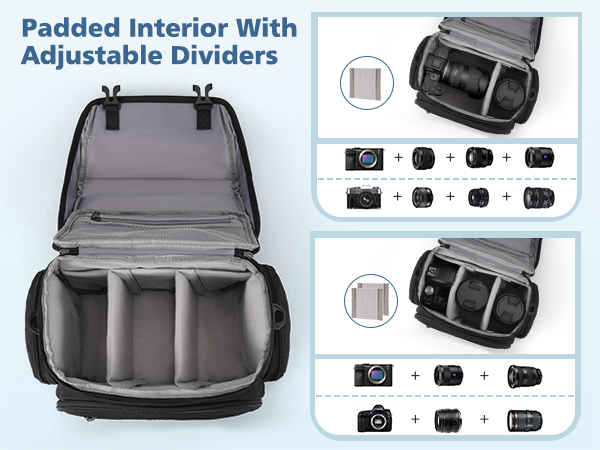 DSLR/SLR/Mirrorless Camera Sling Bag for Photographers