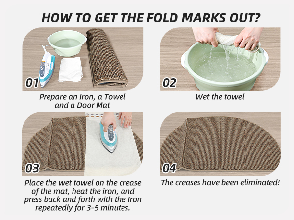 Low Profile Washable Front Door Mat