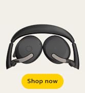 Jabra Evolve2 65 Flex Wireless Stereo Headset - Bluetooth, Noise-Cancelling ClearVoice Technology...