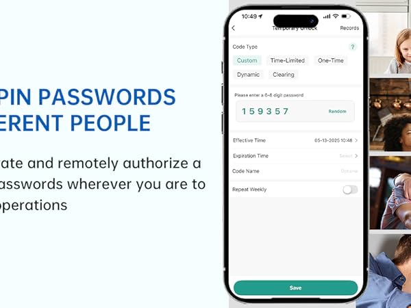 One-time password setting