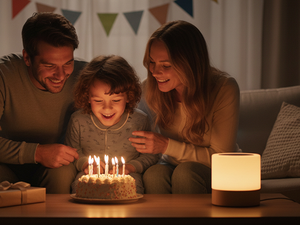 birthday lighting