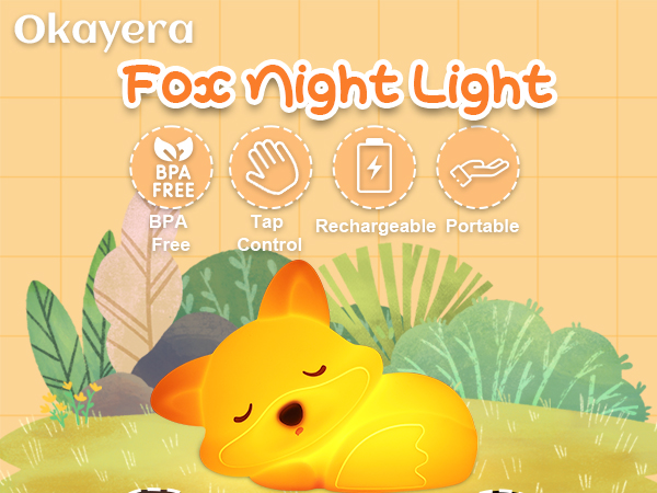 fox night light
