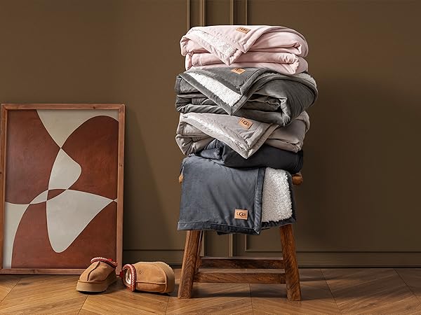 Sherpa throw blanket