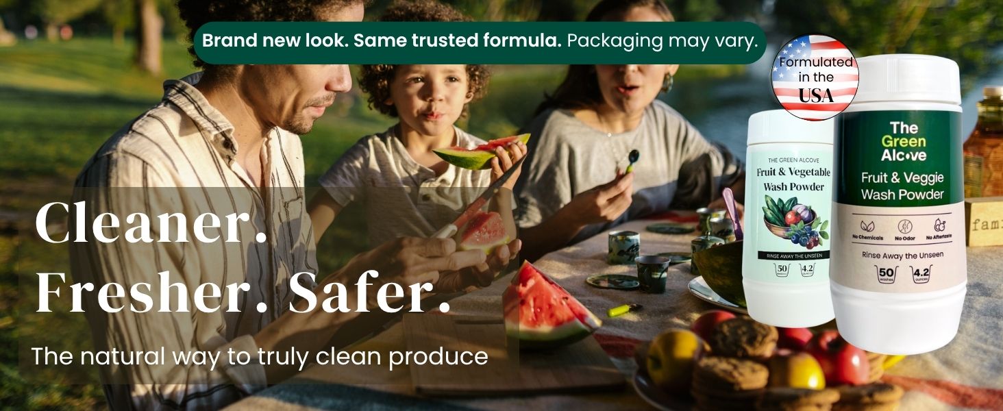 the natural way to clean produce