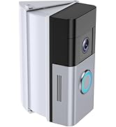 NANW Adjustable 30 to 55 Degree Doorbell Angle Mount Compatible with Video Doorbell 1/2/3/4/Wired...