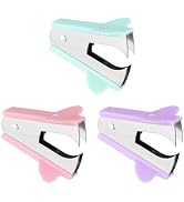 3PCS Staple Puller Remover Tool,Professional Staple Remover for School Office Home,Steel Jaws Com...