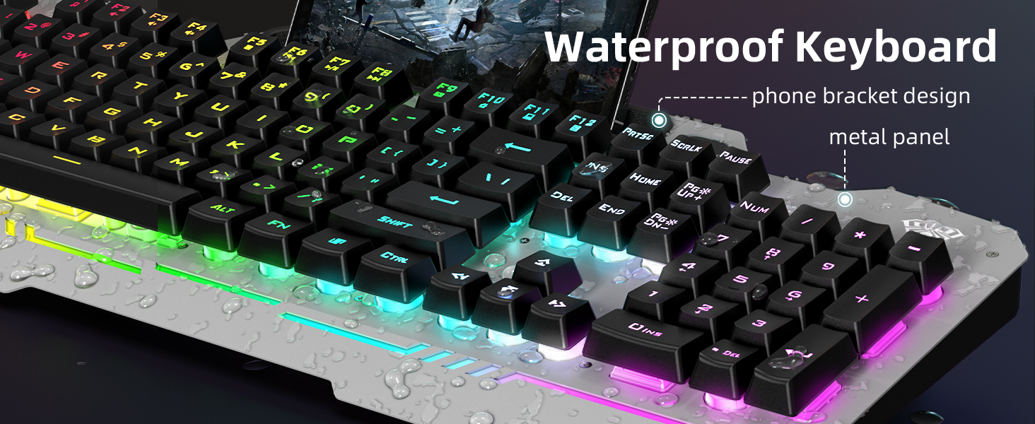 Gaming Keyboard and Mouse Combo