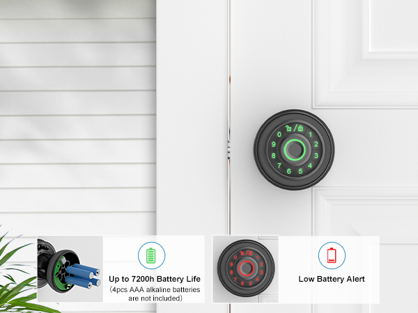 bedroom keypad door lock