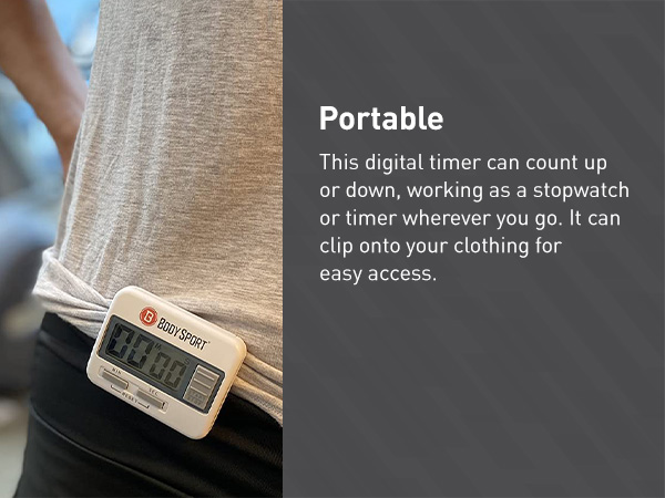 BodySport Digital Timer (Premium)