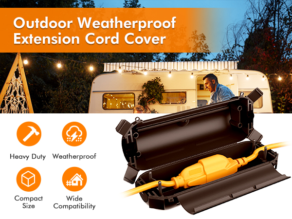 outdoor extension cord cover
