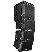 Sound Town ZETHUS Series Passive Line Array Speaker System with One 18-inch Subwoofer, Three 12-i...
