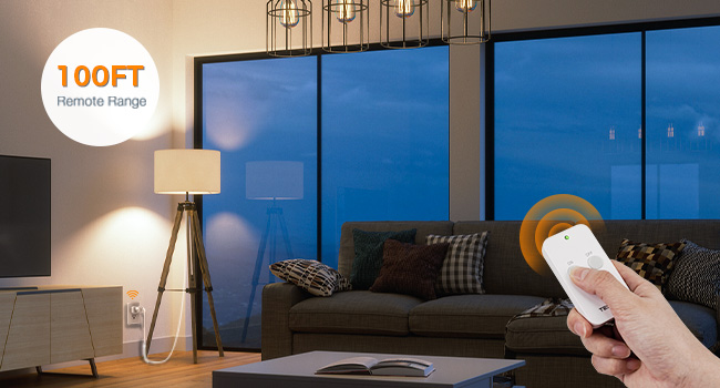  wireless remote plugs outlet switch