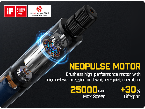 Fanttik F2 Master Mini Cordless Rotary Tool Kit 4V