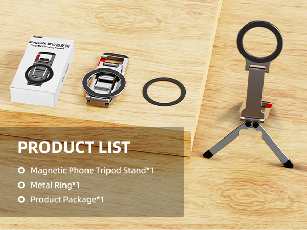 magnetic phone tripod
