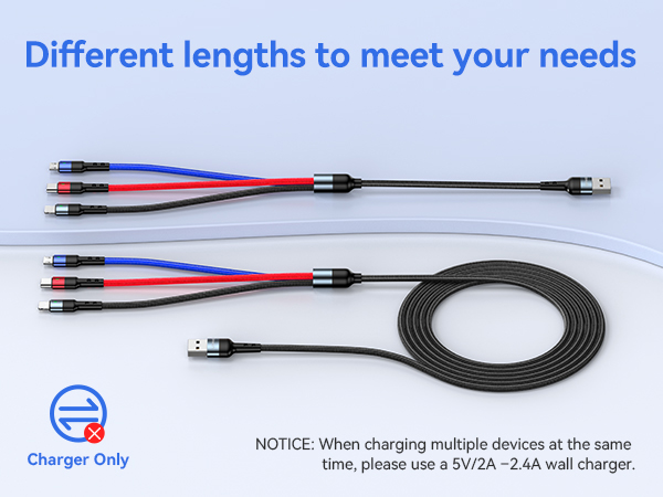 3 in 1 Multi USB Cable