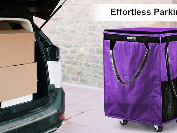 rolling tote bag reusable grocery bag on wheels rolling tote rolling tote bag with wheels