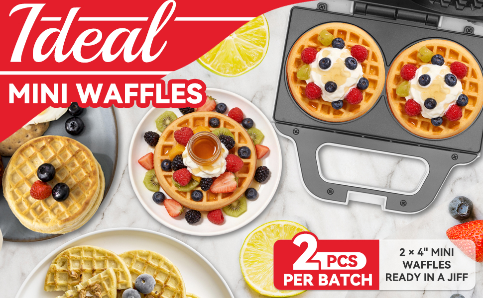 Ideal Mini Waffles