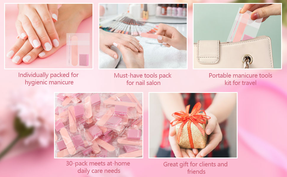 press-on manicure packaging