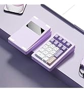 ZMX PANDA20 Mechanical Number Pad,VIA/QMK Programmable Macro Numpad Aluminum CNC Hot Swappable Ga...