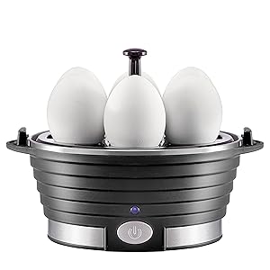 ;chef's choice egg cooker;egg cooker automatic shut off;dash rapid;cuisanart;nordic;Hamilton Beach