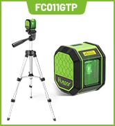 laser level with tripod