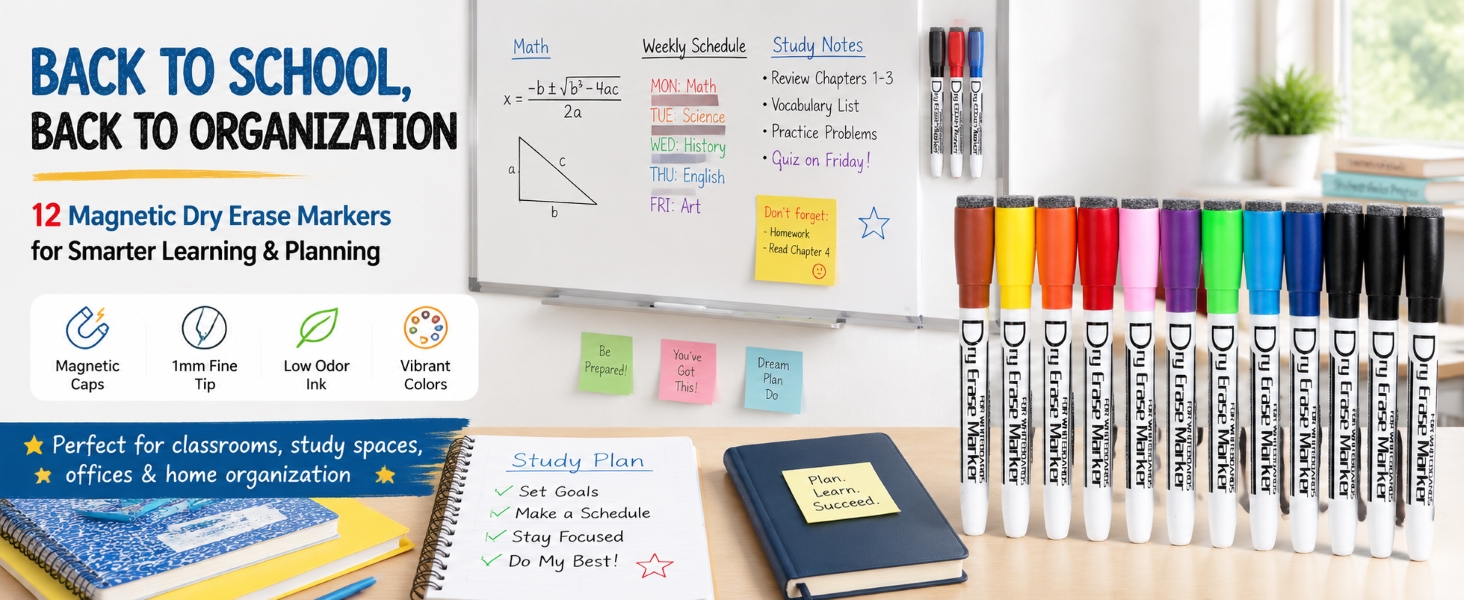 Dry Erase Markers