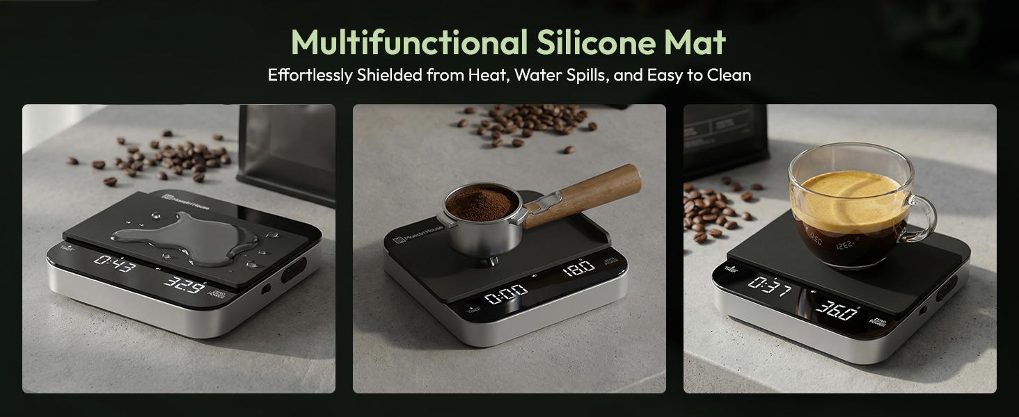 Maestri House Coffee Scale with Timer