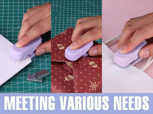 purple stapler