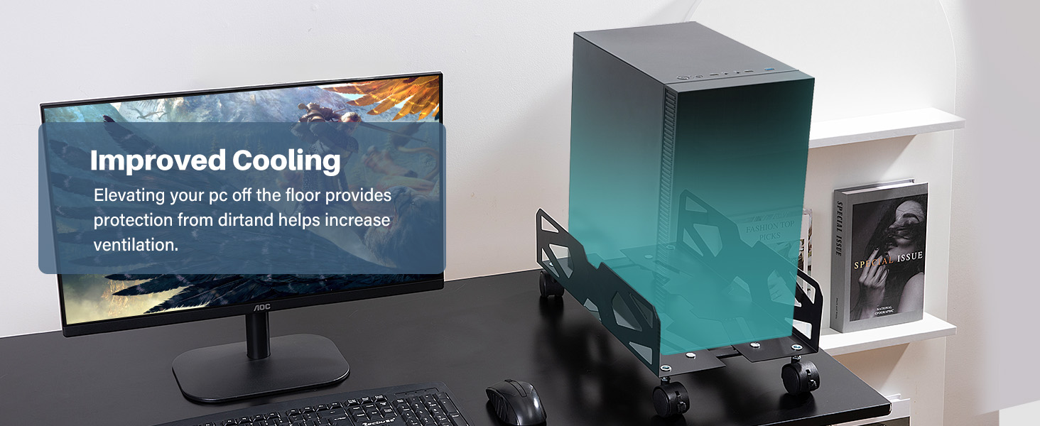 Under Desk CPU Holde