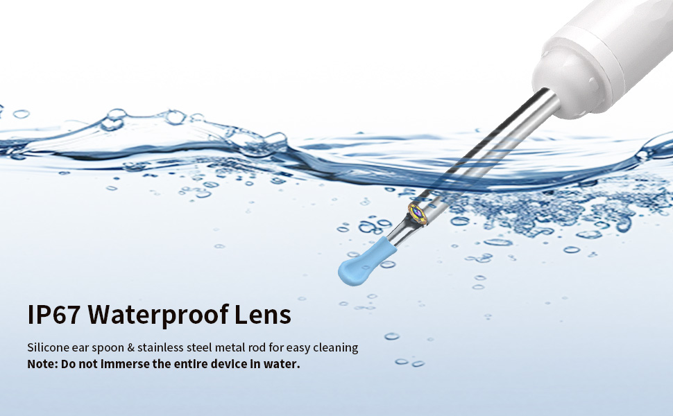 waterproof ear wax removal tool