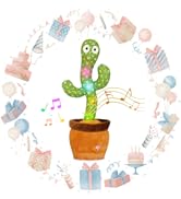 Emoin Dancing Cactus Baby Toys, Talking Cactus Toys Repeats What You Say Baby Boy Toys, Dancing C...