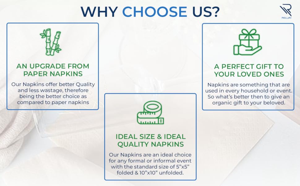 disposable bamboo napkins